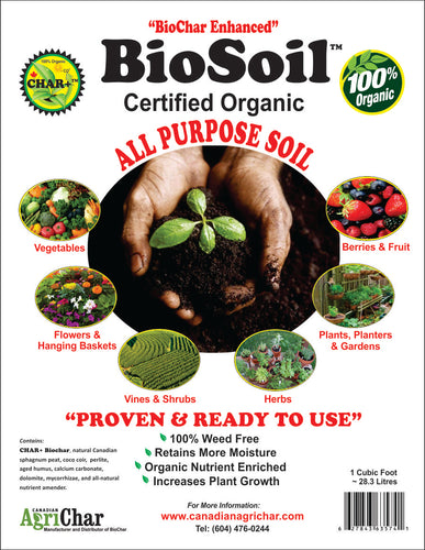 BioSoil - All Purpose Soil - Certified 100% Organic